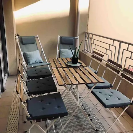 Apartamento Centre, Lumineux T3 6 Pers Terrasse Wifi Pkg Clim *