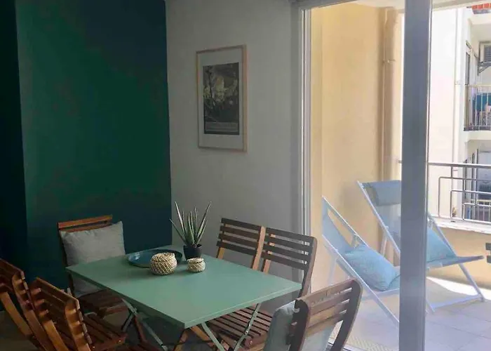 Centre, Lumineux T3 6 Pers Terrasse Wifi Pkg Clim Διαμέρισμα *