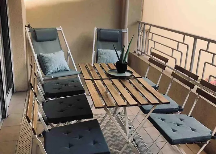 Διαμέρισμα Centre, Lumineux T3 6 Pers Terrasse Wifi Pkg Clim *