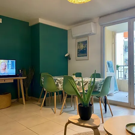 Apartmán Centre, Lumineux T3 6 Pers Terrasse Wifi Pkg Clim *