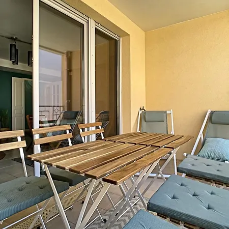 Appartamento Centre, Lumineux T3 6 Pers Terrasse Wifi Pkg Clim